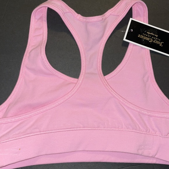 Juicy Couture Pink Sports Bra / Tank Top / Crop Top sizes XS - Picture 3 of 7